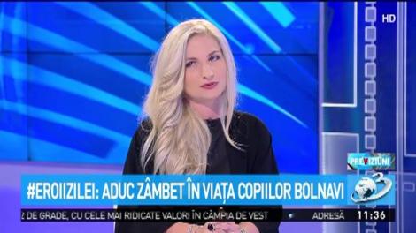 Sabina Luculescu, femeia care aduce z&acirc;mbete copiilor bolnavi