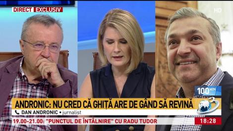 Dan Andronic, după ce Serbia a respins cererea de extrădare a lui Sebastian Ghiță: E o decizie normală. &bdquo;Absurd e la noi, nu la ei&rdquo;