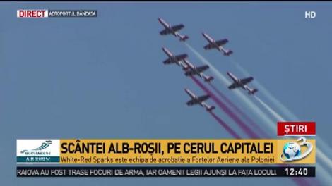BIAS 2018. Sc&acirc;ntei alb-roșii, pe cerul Capitalei