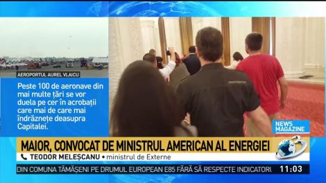 Ambasadorul României în SUA, convocat de ministrul american al energiei