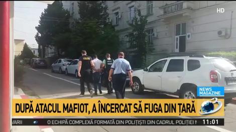 Bărbatul suspectat că a &icirc;mpuşcat un t&acirc;năr &icirc;n Craiova, prins la frontieră. După atacul mafiot, a &icirc;ncercat să fugă din țară