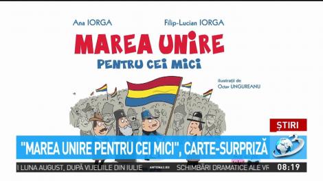 Marea unire pentru cei mici, carte-surpriză