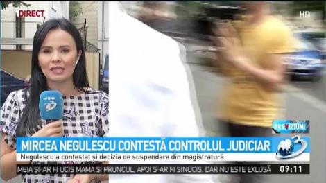 Mircea Negulescu contestă controlul judiciar