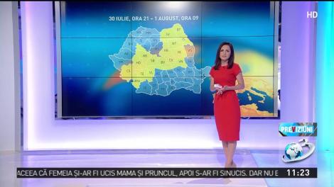 Cum va fi vremea &icirc;n următoarea perioadă