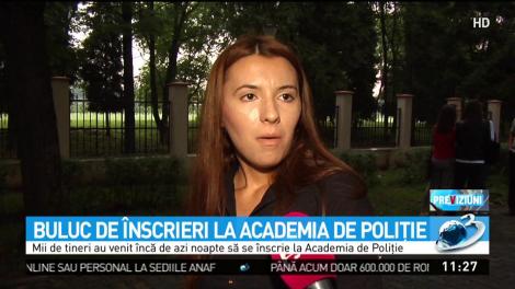 Buluc de &icirc;nscrieri la Academia de Poliţie