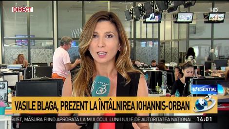 &Icirc;nt&acirc;lnire de ultimă oră Iohannis-Orban