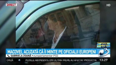 Monica Macovei, acuzată că &icirc;i minte pe oficialii europeni