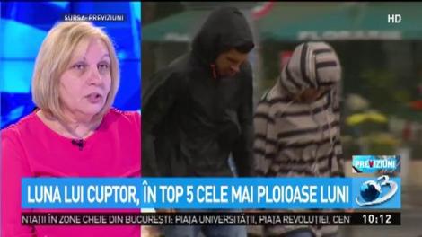 Luna lui cuptor, &icirc;n top cele mai ploaioase luni