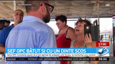 Şeful OPC Constanţa spune a fost agresat de angajaţii unei terase