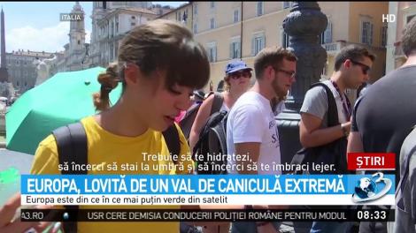 Europa, lovită de un val de caniculă extremă