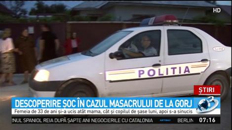 Imagini cutremurătoare de la Gorj. Poliţista fost &icirc;ngropată &icirc;n acelaşi cavou, alături de bebeluşul şi mama sa