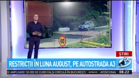 Autostrada Bucureşti-Ploieşti intră &icirc;n reparaţii. Vor fi restricţii &icirc;n trafic toată luna