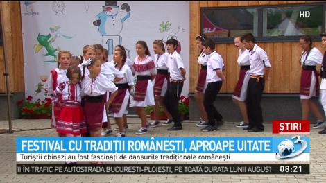 Festival cu tradiţii rom&acirc;neşti, aproape uitate