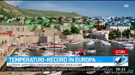Temperaturi-record în Europa. MAE a emis atenţionări de călătorie