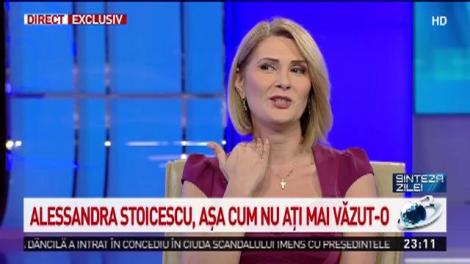 Sinteza zilei. Gafa făcută de Alessandra Stoicescu la primul ei jurnal de știri