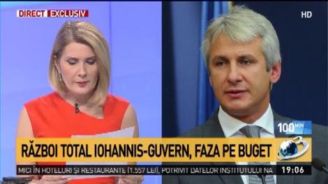 Teodorovici: Iohannis nu cheltuie banii bugetaţi