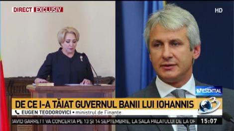 Replica lui Teodorovici pentru Klaus Iohannis: Are bani pentru deplăsari