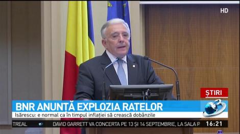 BNR anunţă explozia ratelor
