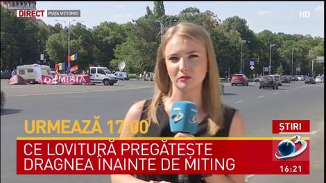Jandarmeria se mobilizează &icirc;naintea mitingului de m&acirc;ine