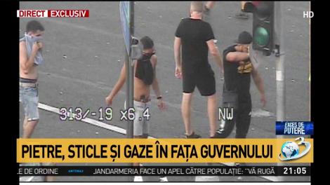Ultrașii sunt &icirc;n Piață. Imagini cu agresorii
