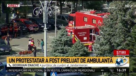 Purtătorul de cuv&acirc;nt al Jandarmeriei face un apel &icirc;n direct la Antena 3: Transmitem să se manifeste calm, paşnic şi civilizat