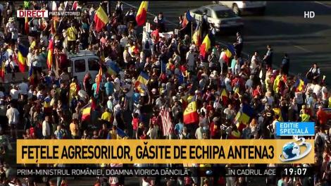 Peste 2000 de persoane adunate &icirc;n Piața Victoriei. Mulți dintre protestatari au măști de protecție. Sunt restricții de circulație