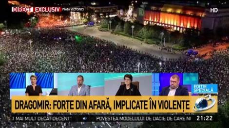 Fost ofiţer SRI: Forțele de afară, implicate &icirc;n violențele din Piața Victoriei