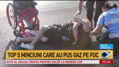 Cine este femeia &icirc;n scaun cu rotile care a &icirc;ncercat să impresioneze la protestele din Piața Victoriei