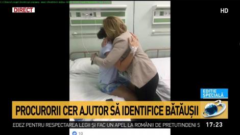 Imagini din spital cu Ștefania, jandarmerița bătută în Piața Victoriei