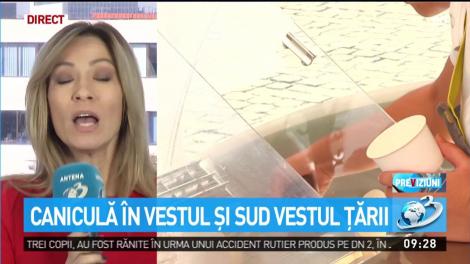 Caniculă &icirc;n vestul şi sudul ţării