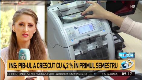 Economia României a crescut cu 4% în prima jumătate a acestui an