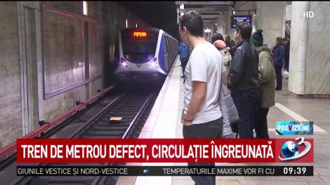 Probleme la metrou! Trafic &icirc;ngreunat din cauza unei defecțiuni tehnice