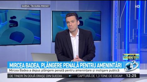 Mircea Badea a depus plângere penală pentru ameninţări