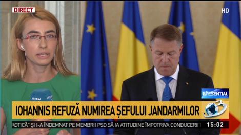Jandarmeria Rom&acirc;nă nu mai are șef. Iohannis a refuzat să semneze numirea. Așteaptă rezultatul anchetelor