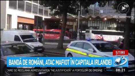 O bandă de români a provocat haos în centrul Dublinului