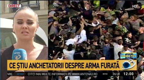 Ce știu anchetatorii despre arma furată
