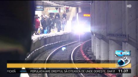 Un nou incident la metrou! O persoană a fost lovită de tren
