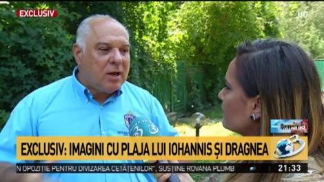 Imagini exclusive cu plaja lui Klaus Iohannis și a lui Liviu Dragnea