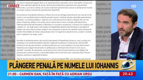 Liviu Pleșoianu, despre pl&acirc;ngerea penală depusă &icirc;mpotriva lui Klaus Iohannis: Președintele nu are niciun fel de poziționare publică