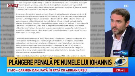 Liviu Pleșoianu, despre plângerea penală depusă împotriva lui Klaus Iohannis: Președintele nu are niciun fel de poziționare publică