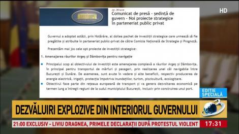 Darius V&acirc;lcov face dezvăluiri din interiorul Guvernului