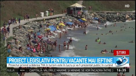 Proiect legislativ pentru vacanţe mai ieftine