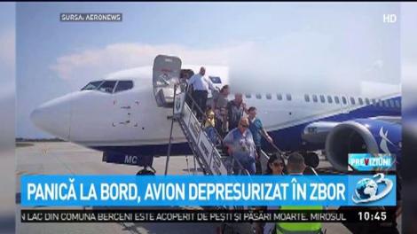 Panică la bord, avion depresurizat &icirc;n zbor