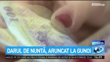 Darul de nuntă, aruncat la gunoi. Ce explicații a dat un cuplu din Prahova