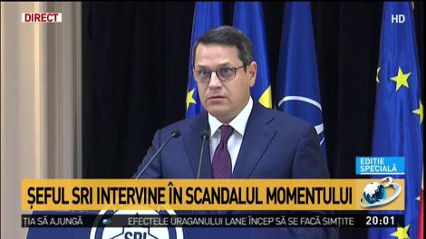 Directorul SRI, Eduard Hellvig, explicații despre protocoalele secrete
