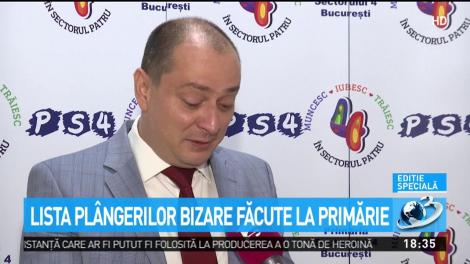 Lista pl&acirc;ngerilor bizare făcute la Primărie