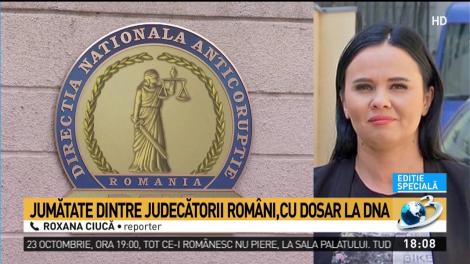 Jumătate dintre judecătorii rom&acirc;ni, cu dosar la DNA