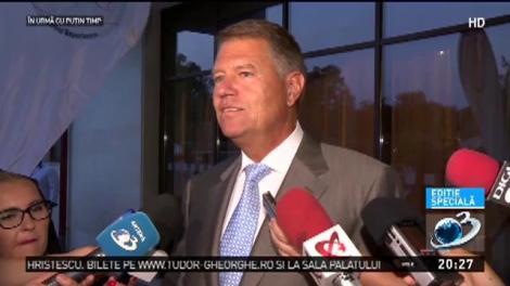 Ce declaraţii a făcut preşedintele Klaus Iohannis