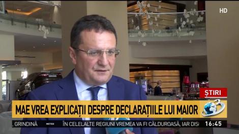 Anunț de ultimă oră despre George Maior. MAE vrea explicații despre declarațiile ambasadorului