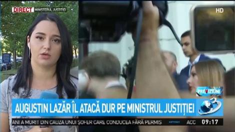 Lăzăr, replică dură pentru ministrul Justiţiei